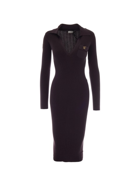 Rochie de zi Elisabetta Franchi maro