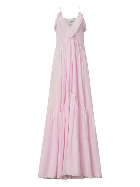 Rochie de zi ISABEL MARANT ETOILE roz