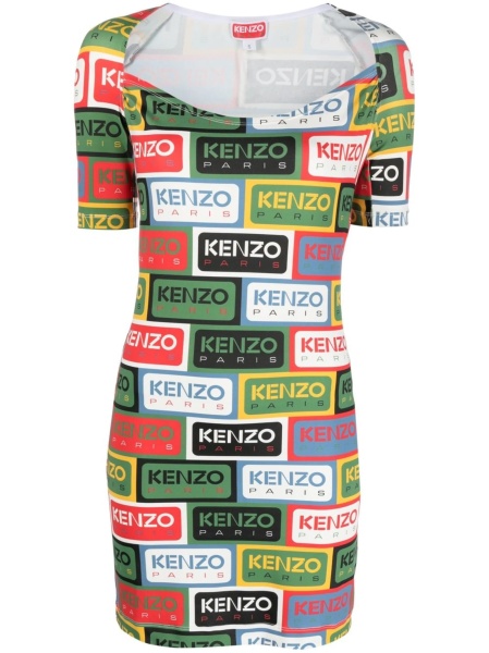 Rochie de zi Kenzo verde