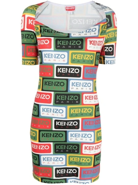 Rochie de zi Kenzo verde