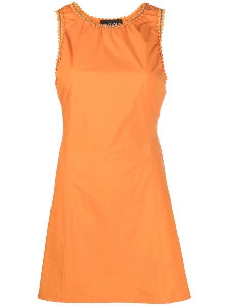 Rochie de zi LOVE Moschino portocalie