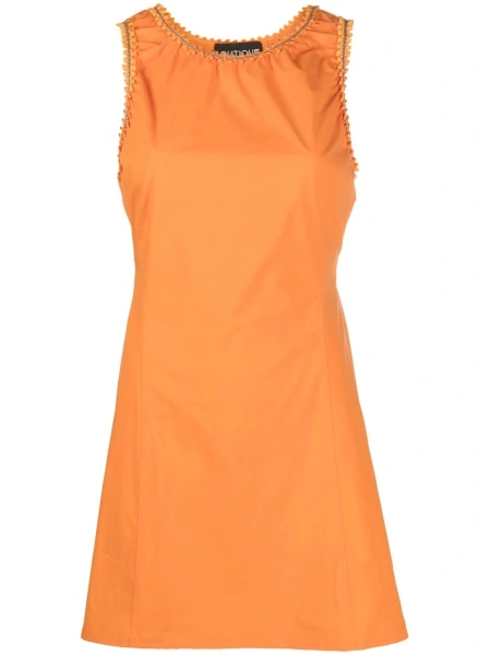 Rochie de zi LOVE Moschino portocalie