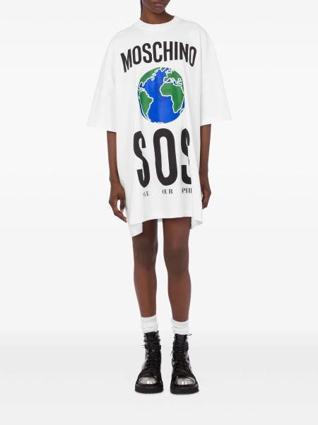 Rochie de zi Moschino alba