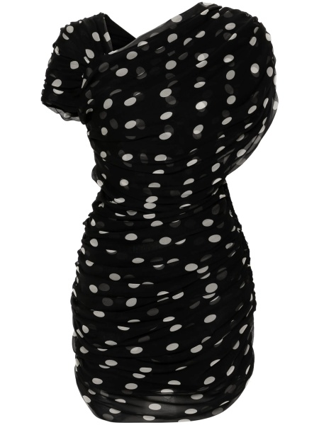Rochie de zi Saint Laurent neagra din matase