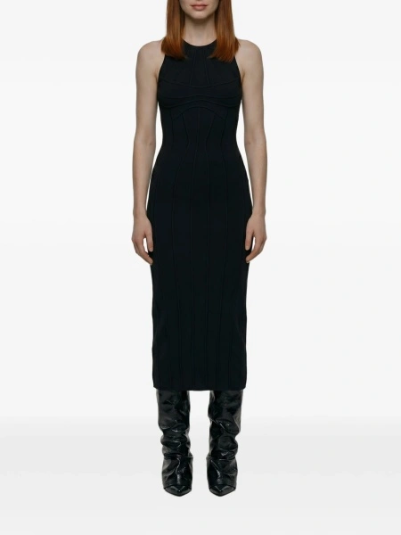 Rochie de zi THE ATTICO neagra
