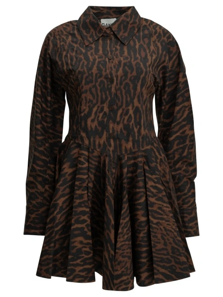 Rochie eleganta Ganni maro