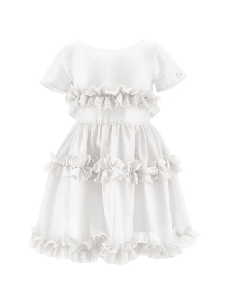 Rochie eleganta Monnalisa alba