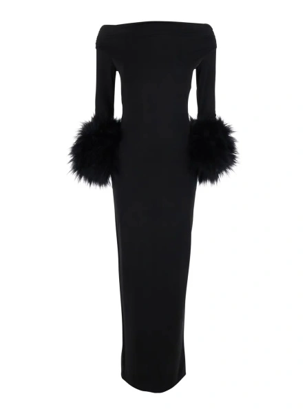 Rochie lunga THE ANDAMANE neagra