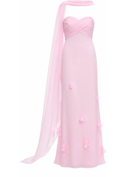 Rochii Abito In Georgette Con Foulard
