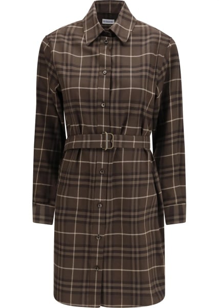 Rochii Check cotton shirt Dress