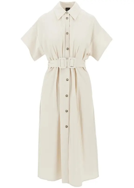 Rochii Cotton midi shirt dress