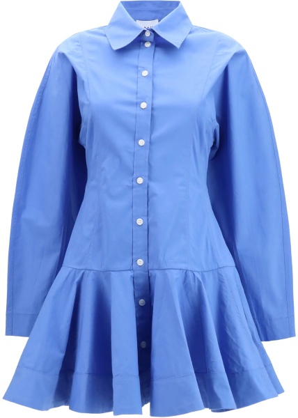 Rochii Cotton Shirt Dress with balloon skirt