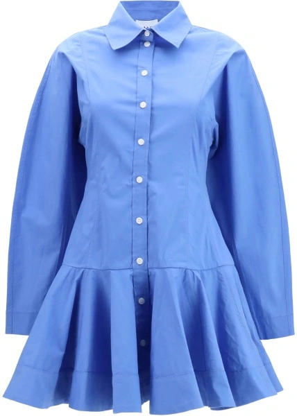 Rochii Cotton Shirt Dress with balloon skirt
