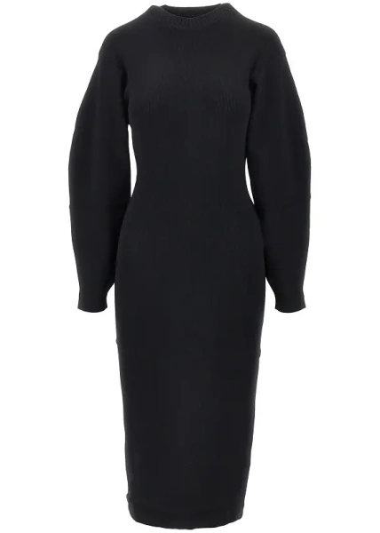 Rochii 'ELENA' knitted midi dress