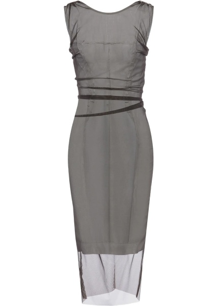 Rochii Semi-sheer midi Dress