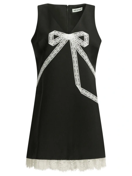 Rochii Short sheath dress with bow