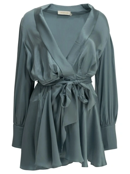 Rochii Short Wrap Dress