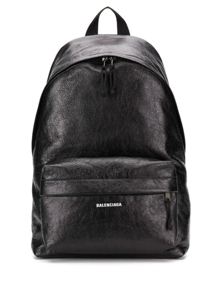 Rucsac Balenciaga negru din piele