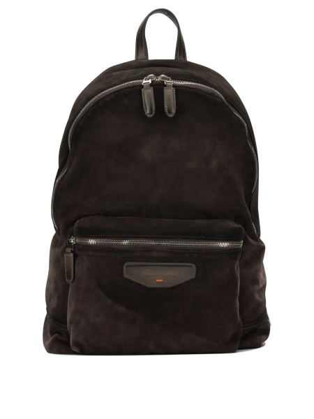 Rucsac Casual suede backpack