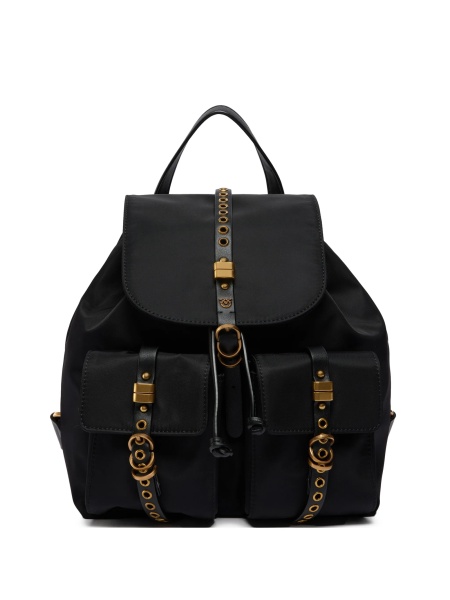 Rucsac Pinko negru din nylon