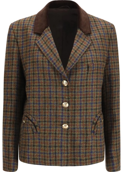 Sacou Blazer Shelley in wool blend tweed