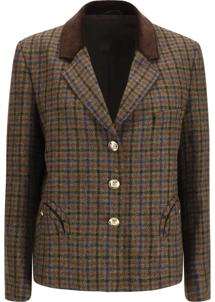 Sacou Blazer Shelley in wool blend tweed