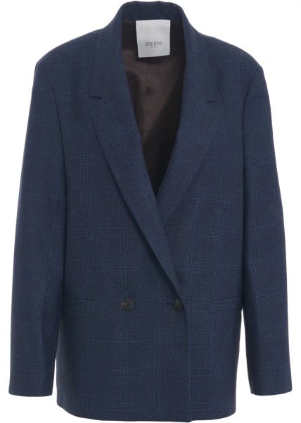 Sacou Blazer with check pattern