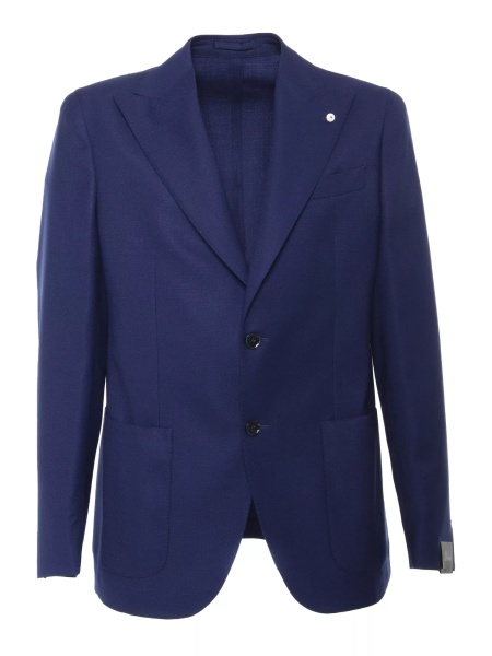 Sacou Blue single breasted blazer