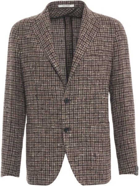 Sacou Check pattern blazer