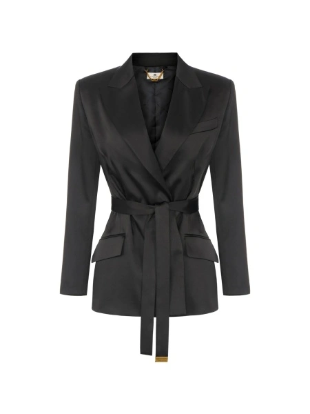 Sacou Elisabetta Franchi negru