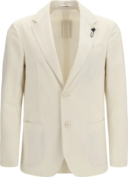 Sacou Single-breasted Blazer