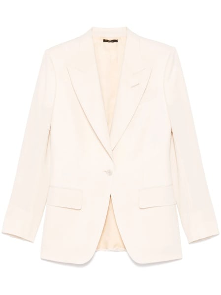 Sacou Tom Ford neutru din lana