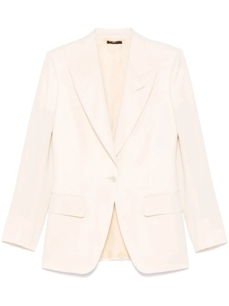 Sacou Tom Ford neutru din lana