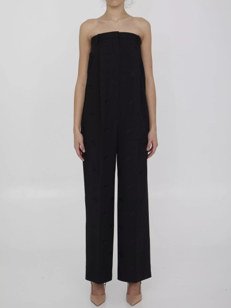 Salopete Tailored Wool Jumpsuit