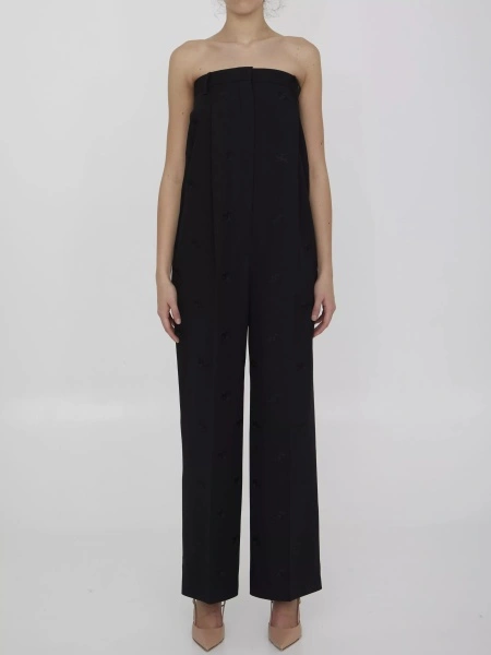 Salopete Tailored Wool Jumpsuit