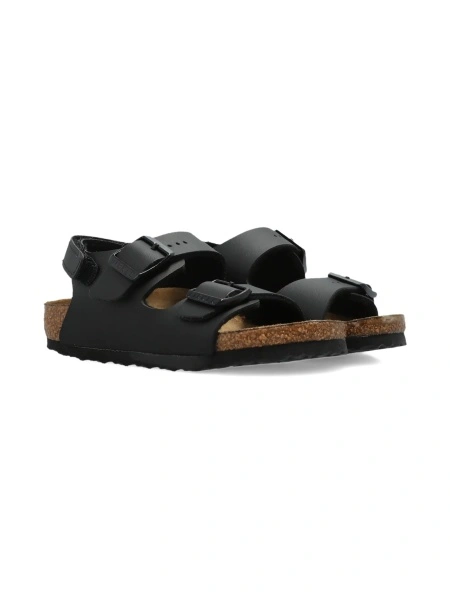 Sandale Birkenstock negre din acetat de polietilen vinil (peva)