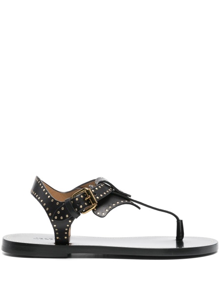 Sandale Isabel Marant negre din piele