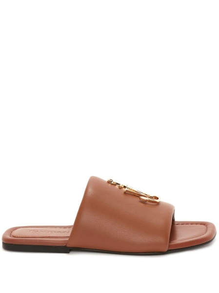 Sandale JW Anderson maro din zamak si poliamida