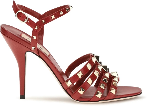 Sandale Rockstud kidskin Sandals