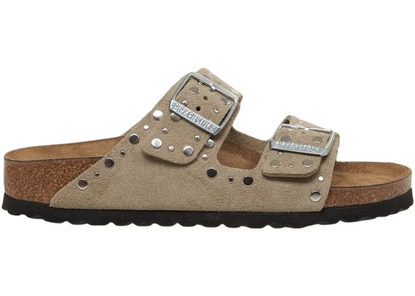 Sandale Sandals 'Arizona Rivet Border'