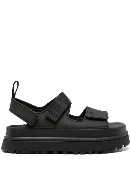 Sandale UGG negre din acetat de polietilen vinil (peva)