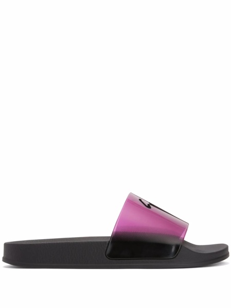 Slapi Giuseppe Zanotti Brett roz din pvc