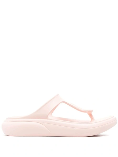 Slapi Stuart Weitzman roz din cauciuc