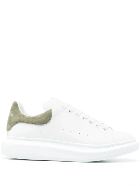 Sneakers Alexander McQueen albi din piele