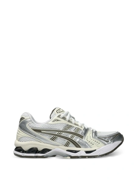 Sneakers ASICS albi din poliuretan