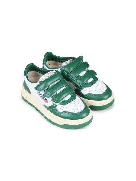 Sneakers AUTRY albi din piele