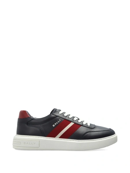 Sneakers Bally albastri din piele