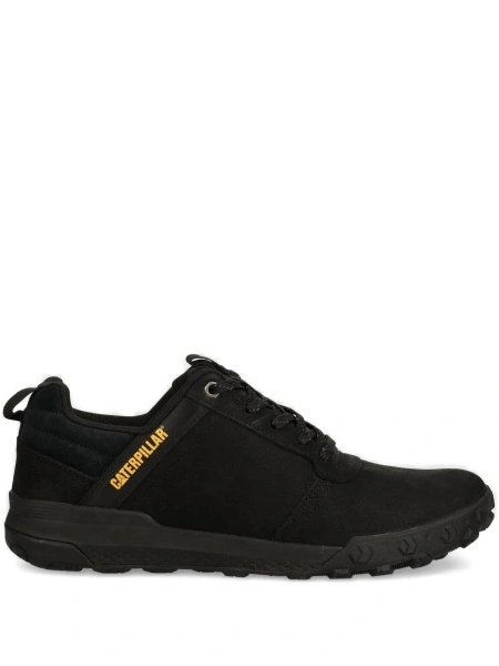 Sneakers Caterpillar negri din piele si plasa