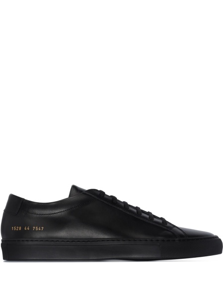 Sneakers Common Projects achilles negri din piele