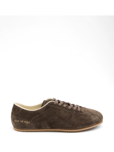 Sneakers Common Projects maro din piele intoarsa
